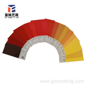 RAL Colors Powder Paint Fine Textured Powder Coating